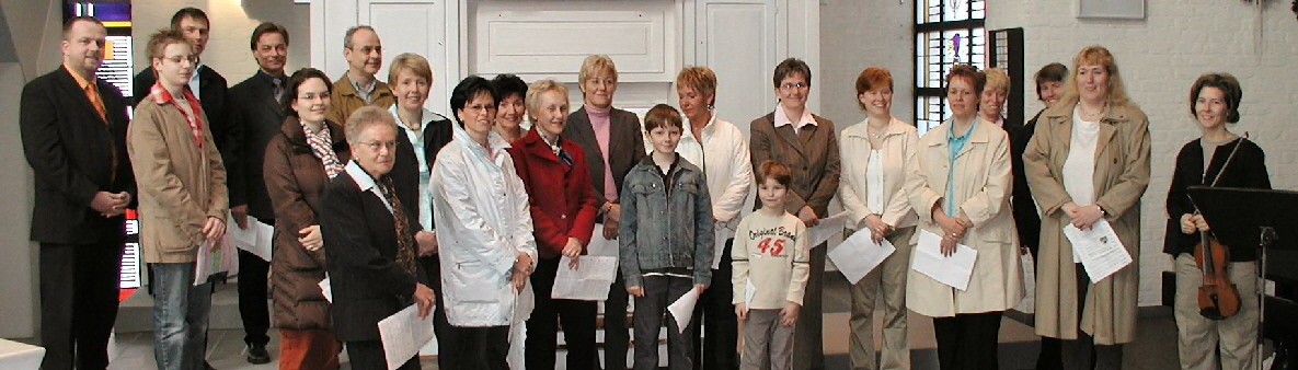 Erstkommunionfeier 2006 mit dem AJ-Projektchor